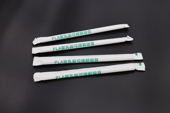 Custom PLA Material Biodegradable Drinking Straw Eco Friendly