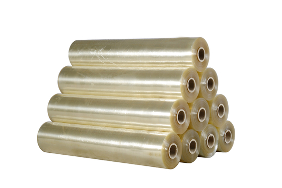 Glossy Roll Packing PVC Wrapping Film Good Flexibility